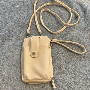 Crossbody phone holding purse